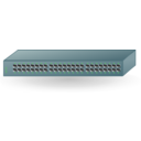 download 48 Ports Switch Nicolas 01 clipart image with 0 hue color