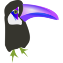 download Toucan Toco clipart image with 225 hue color