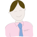 download Tanaka clipart image with 0 hue color