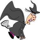 download Witchonavac clipart image with 315 hue color