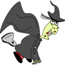 download Witchonavac clipart image with 0 hue color