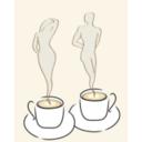 download Two Coffee Cream clipart image with 0 hue color