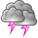 download Tango Weather Storm clipart image with 270 hue color