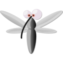 download Mosquito clipart image with 180 hue color