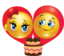 Birthday Couple Smiley Emoticon