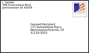 Addressed Envelope With Stamp