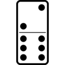download Domino Set 17 clipart image with 90 hue color