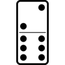 download Domino Set 17 clipart image with 0 hue color