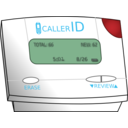 download Caller Id clipart image with 0 hue color