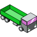 download Iso Truck 4 clipart image with 90 hue color