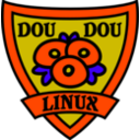 download Doudoulinux Flower Remix clipart image with 315 hue color