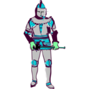 download Knight clipart image with 135 hue color