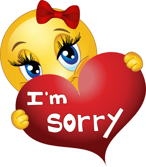 Sorry Girl Smiley Emoticon