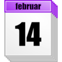 download Clock Calendar clipart image with 225 hue color