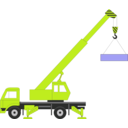 download Crane clipart image with 45 hue color