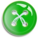 download Green Button Button clipart image with 0 hue color