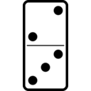 download Domino Set 14 clipart image with 180 hue color