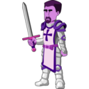 download Knight clipart image with 270 hue color