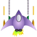 download Space Ship clipart image with 45 hue color