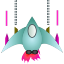 download Space Ship clipart image with 315 hue color