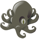 download Little Octopus clipart image with 135 hue color