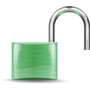 download Lock Open clipart image with 90 hue color