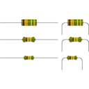 download Resistors clipart image with 45 hue color
