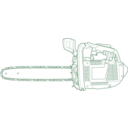 download Chain Saw clipart image with 0 hue color