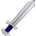download Toy Sword clipart image with 0 hue color