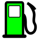 download Fuel Pump Map Poi clipart image with 90 hue color