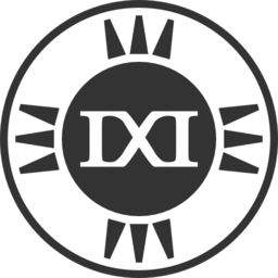 Fictional Brand Logo Ixi Variant E