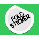 download Fold Sticker clipart image with 135 hue color