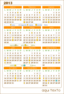 Calendario 2013 Calendar V 1