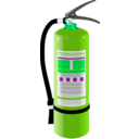 download Fire Extinguisher clipart image with 90 hue color