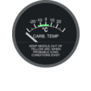 download Carburetor Air Temperature Gage clipart image with 90 hue color
