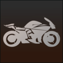 download Bike Icon clipart image with 180 hue color