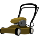download Lawn Mower clipart image with 45 hue color