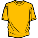 download T Shirt Red clipart image with 45 hue color