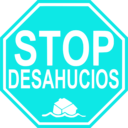 download Stop Desahucios clipart image with 180 hue color