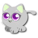 download Baby Cat clipart image with 90 hue color