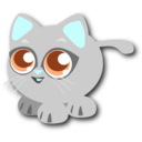 download Baby Cat clipart image with 180 hue color