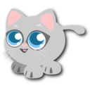 download Baby Cat clipart image with 0 hue color