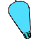 download Lightbulb 3 clipart image with 135 hue color