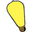 download Lightbulb 3 clipart image with 0 hue color