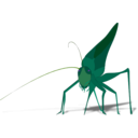 download Grasshopper With Shadow clipart image with 45 hue color