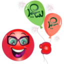 download Boy Balloons Smiley Emoticon clipart image with 315 hue color