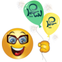 download Boy Balloons Smiley Emoticon clipart image with 0 hue color