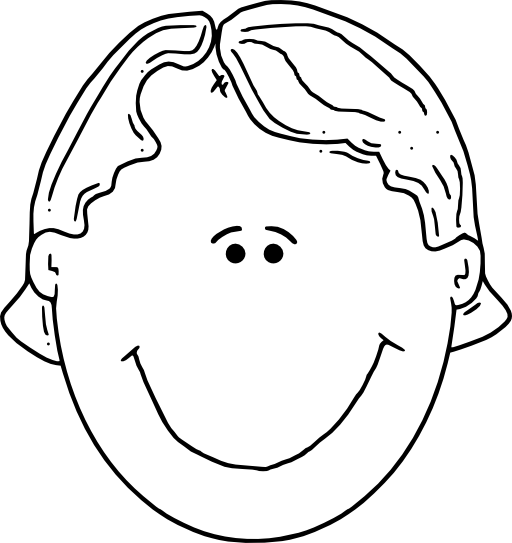 فيس ضاحك للتلوين