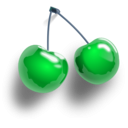 download Cherries clipart image with 135 hue color