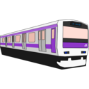 download Yamanote Train clipart image with 180 hue color